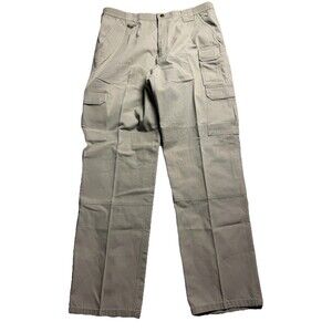 5.11 Tactical Military Rugged Cargo Mens Beige Pants Sz 34X34 Outdoors Hunting